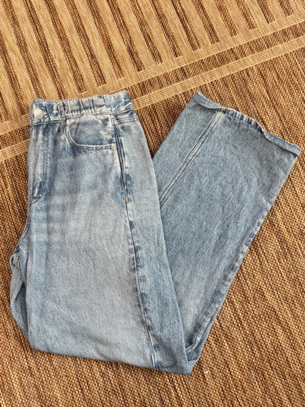 rag & bone Miramar Wide-Leg Jeans in Valentina - Picture 4 of 6